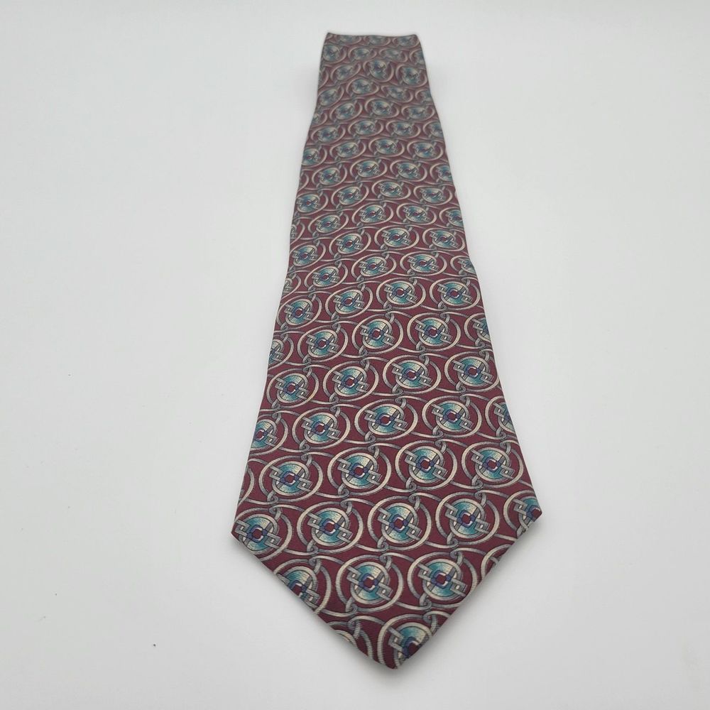 Sutter & Grant Men's Intricate Pattern Silk Tie OS